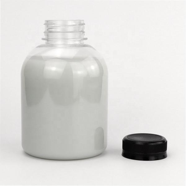 Quality Airtight Screen Printing Plastic Beverage Bottles 400ml With Lid Caps for sale