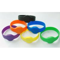 Quality High Quality 85.5*54mm Silicone Nfc Rfid Wristband With RFID UITRALIGHT Chip, for sale