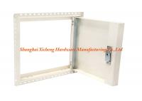 China Quick Install White Steel Hatch / Metal Ceiling Access Panels With Bead And Key factory