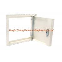 Quality Quick Install White Steel Hatch / Metal Ceiling Access Panels With Bead And Key for sale