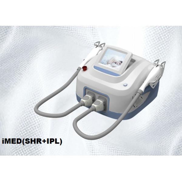 Quality 0.2Hz Laser OPT IPL Hair Removal Machine Double Handles 1 - 15 Pulses for sale