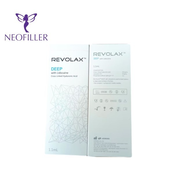 Quality Wrinkle Removal 1.1ml/Box Dermal Filler Revolax Deep Hydraulic Acid Injections For Face for sale