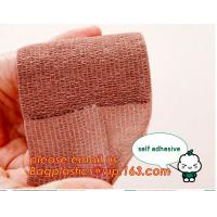China First Aid Elastic Compression Wraps Brace Knee Bandages Medical Reusable Cotton Crepe Bandage Roll Sports Wrist Wrap factory