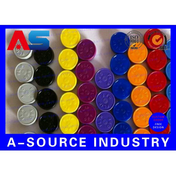 Quality 10mL Vials Bottles Purple Flip Off Cap Engraved Custom Design For Sterile for sale