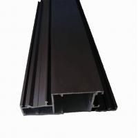 China 6063 Aluminium Extruded Profiles System For Casement Window Door Brown Silver factory