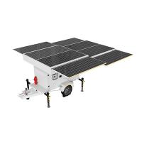 China Customization Mobile Solar Power Generator With 8*550W Solar Panels factory