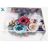 China Light Weight Mirror Acrylic Flower Box For Dry Fresh Flowers Non Flammable factory