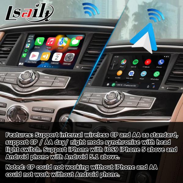 Quality Infiniti QX80 OEM style Android auto wireless carplay upgrade solution for sale