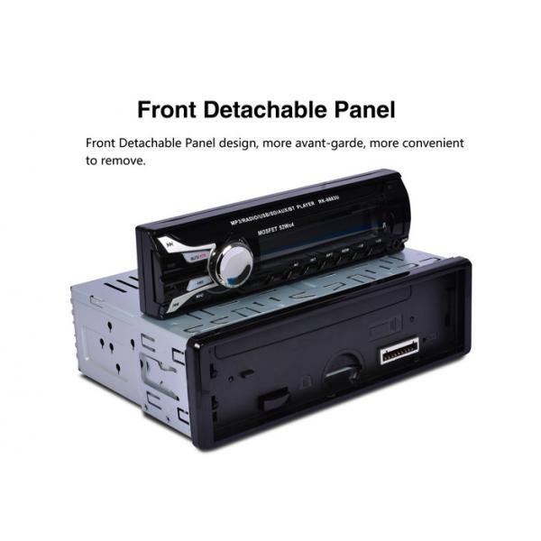 Quality AUX Input Bt Car Stereo Bluetooth Cd Player For Car Remove Front PANEL for sale