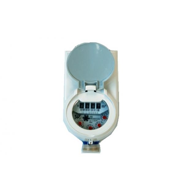 Quality Class B , DN 15mm IC Card Prepaid Smart Water Meter With Valve For Householder for sale