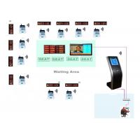 China Free Stand Wireless Token Number Calling Queue Management System With Queue Kiosk factory