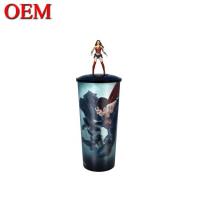 China Customized Cute Plastic Topper Character Cup Topper Figurine factory