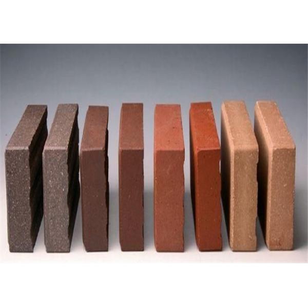 Quality Light Weight Clay Brick Pavers Colorful for Outdoor Patio Flooring for sale