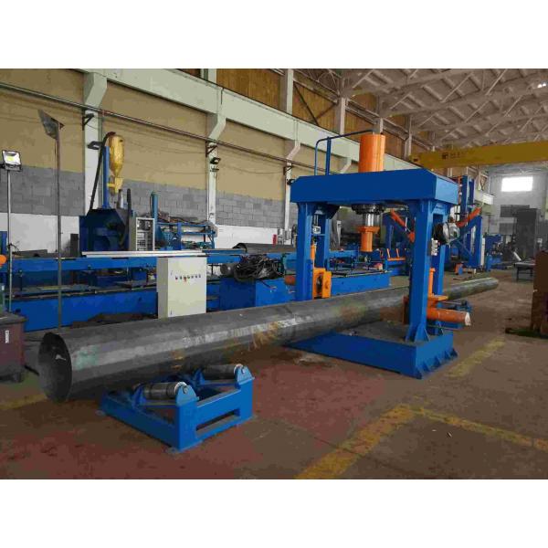 Quality 1000mm Big light pole close and straightening machine for transmission tower for sale