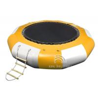 China Water Trampoline Inflatable Water Toy Bouncers Recreation Rental Jump Floating Trampolines factory