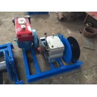 China 80 KN Industrial Electric Winch 8 Ton Cable Puller With Steel / Nylon Rope factory