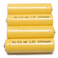 Buy cheap Rechargeable Ni-CD AA 1.2V 1000mAh Battery with Neutral PVC Sleeve from wholesalers