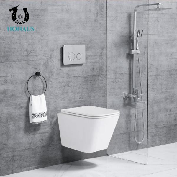 Quality Wall Hung Toilet Using For Concealed Cistern Ceramic Hung Bathroom Bowl With for sale