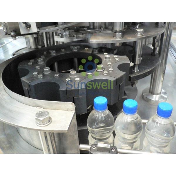 Quality 3-in-1 Monoblock Water Filling Machines XGFD 14-12-5 With Rinsing Filling Capping for sale