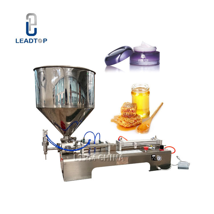 China Quantitative Dispensing Edible Oil Filling Machine 50W With 30L Hopper factory