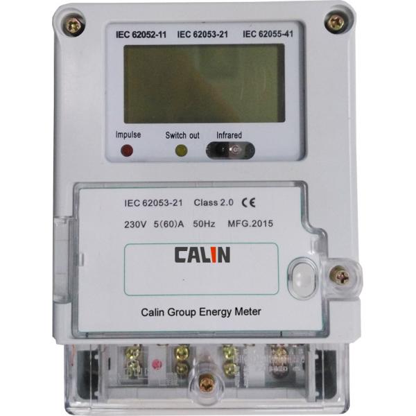 Quality 1 Phase Wireless Watt Meter Plc G3 Smart Electric Meters With Plug - In Module for sale