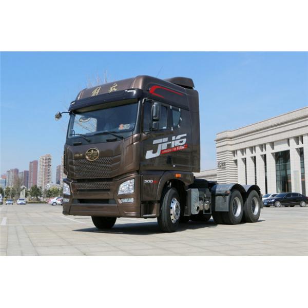 Quality FAW JH6 Manual 6x4 Heavy Tipper Truck Tractor Left / Right Hand Drive Diesel WEICHAI Optional for sale