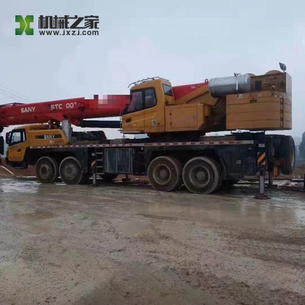 Quality Sany STC Used Truck Crane 80 Ton Second Hand Crane 65m for sale