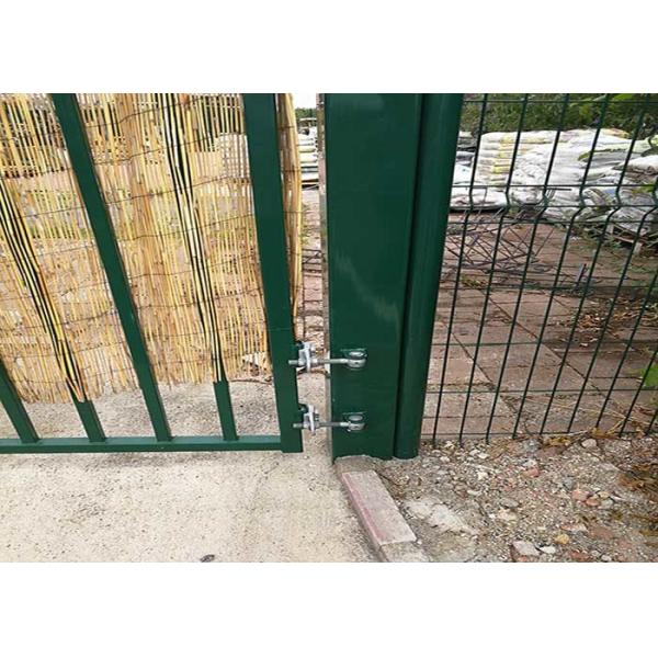 Quality ISO14001 Steel Tube Welded Lightweight Metal Garden Gates for sale