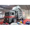 China Commercial Grade Inflatable Dry Slide 13.7x4.5m Garbage Truck Style factory