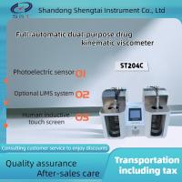 China Fully Automatic Kinematic Viscometer For Drug Ping's Capillary Viscosity Determination factory
