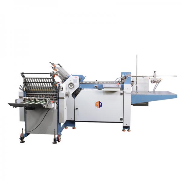 Quality 480mm Width A3 Folding Machine , Gear Driving Auto Paper Folder for sale