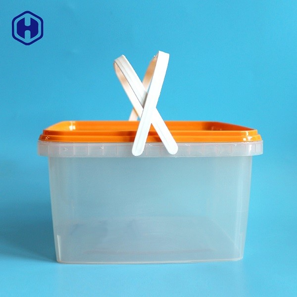 Quality Custom Labeling  Empty Plastic Tubs High Resolution Images Printing for sale