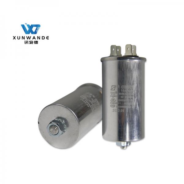 Quality CBB65 450V 15UF AC Motor Capacitor film capacitor Screw ROHS S2 Protected 10000AFC for sale