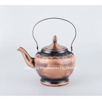 China 14cm or 16cm  Low price multi-colored bronze coffee pot with filter stainless steel kettle pot for hotel/household factory