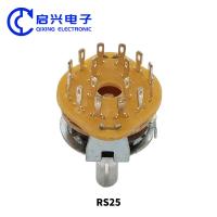 China 5Pin 1P4T 1 Pole Rotary Switches 4 Position Selector Switch 2Pcs RS25 1*4 factory