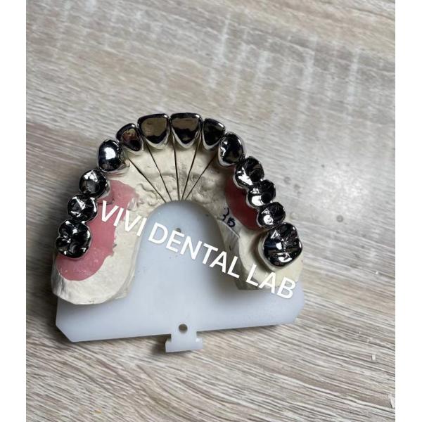 Quality SLM Technique Dental Lab Crowns Deformation Resistance Full Metal Crowns for sale