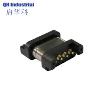 China 4Pin 2.54mm Pitch Male and Female 1Amp 2Amp Spring Force 500gf Magnetic Pogo Pin Connector factory