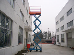 Quality 11 Meters Hydraulic Lift Platform Scissor Lifting Table For Aerial Work With for sale