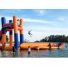 China Giant Lake Inflatable Water Sports With 0.9mm PVC Funny Jumping Pillow Tower factory