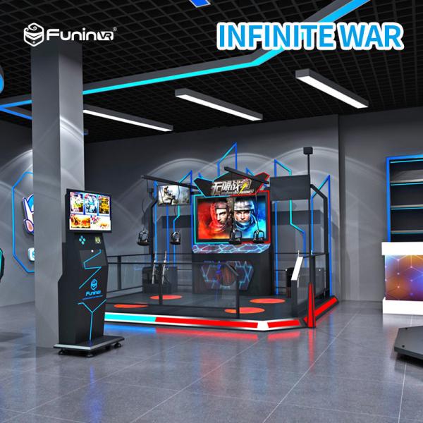 Quality Two Players 9D Virtual Reality Simulator VR Infinite War For Students for sale