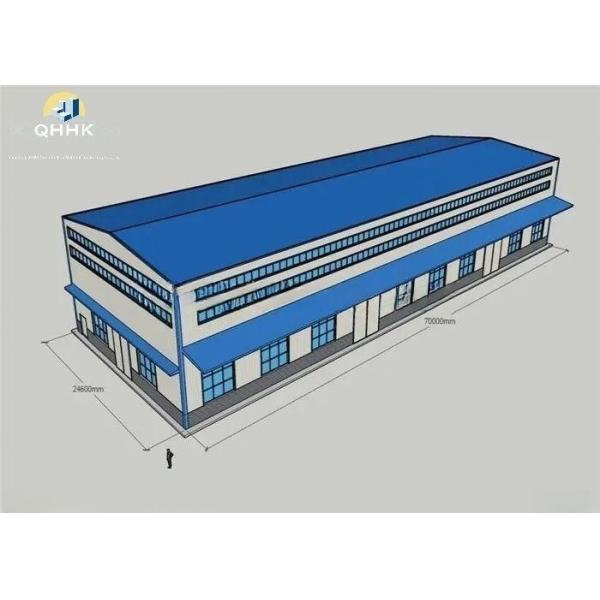 Quality Multi Storey Steel Structure Building , Heavy Duty Steel Residential Structures for sale
