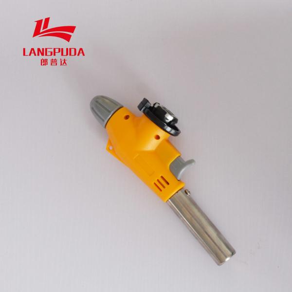 Quality Auto Ignition Handheld 17.5cm Butane Gas Torch Gun for sale