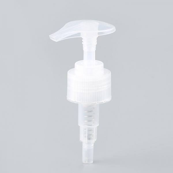 Quality Transparent Lotion Dispenser Pump 28 / 410 Plastic Shampoo Screw Soap For Bottles for sale