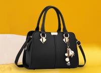 China 2019 new mom bag versatile stylish cross-body shoulder bag PU leather bag women's large capacity handbag factory