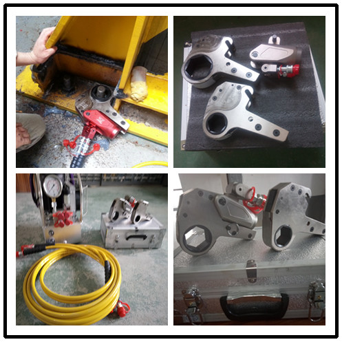 Quality Industrial Square Drive Hydraulic Torque Wrench , Bolt Loosening And Tightening Tools for sale