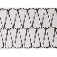 China 7.5mm Spiral 316 Stainless Steel Mesh Screen Metal Mesh Belts Solar Management for sale