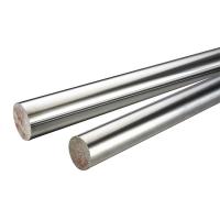 China 45 # / 304 Stainless Steel Chrome Piston Rod , Different Diameters Cylinder Piston Rod factory