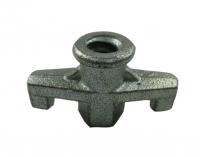 China Formwork Tie Rod System Scaffolding Accessories Ductile Cast Iron Formwork Wing Nuts Two Wings factory