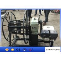 Quality 5 Ton Gasoline Engine Wire Rope Take Up Pulling Winch for Stringing Rope for sale