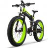 China 27 Speed Electric Mountain Bike , 26 Inch High Power Electric Bicycle Fat Tire factory